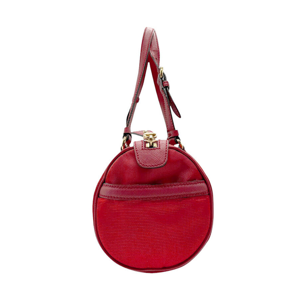 Salvatore Ferragamo Handbag Ribbon Red Vara
